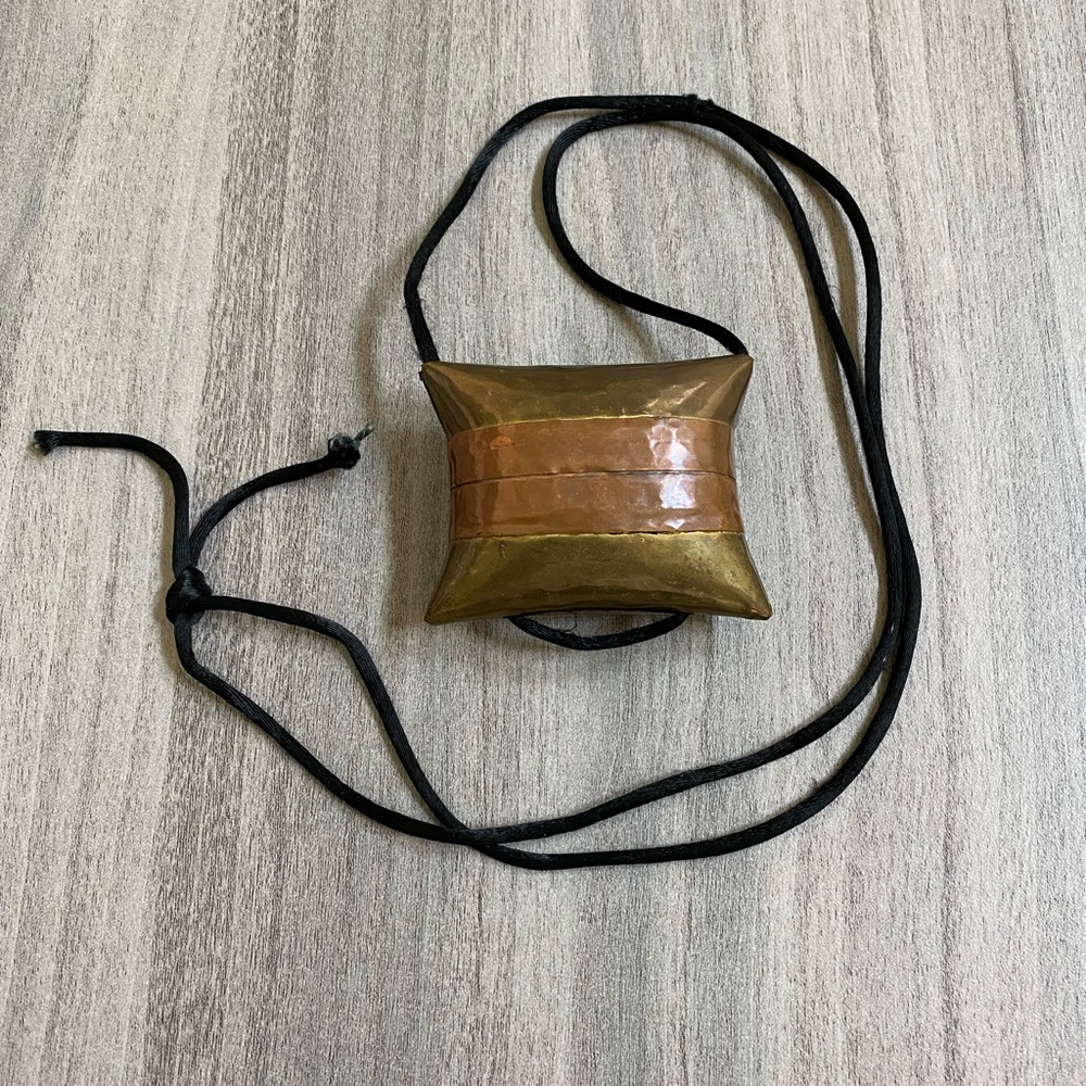 Vintage Trinket Box Necklace